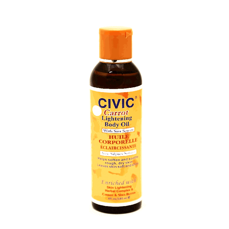 CIVIC® CAROTTE HUILE Corporelle Éclaircissante.