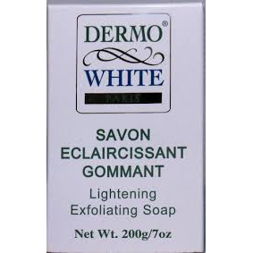 DERMO WHITE® PARIS SAVON Éclaircissant Gommant.