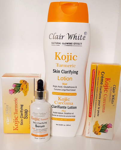 CLAIR WHITE KOJIC TUMERIC COFFRET