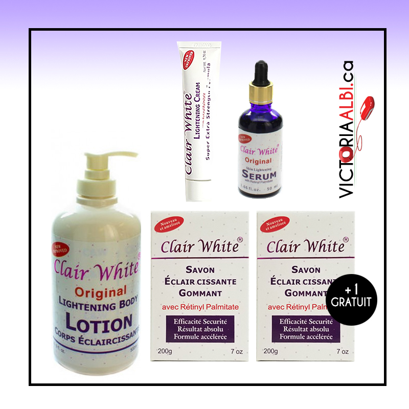 CLAIR WHITE ORIGINAL Coffret Nr.1