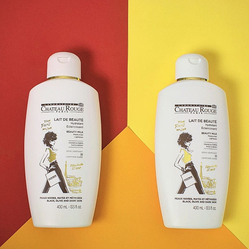 CHATEAU ROUGE Paris LAIT de BEAUTÉ Éclaircissant. CHATEAU ROUGE Paris LAIT de BEAUTÉ Éclaircissant.