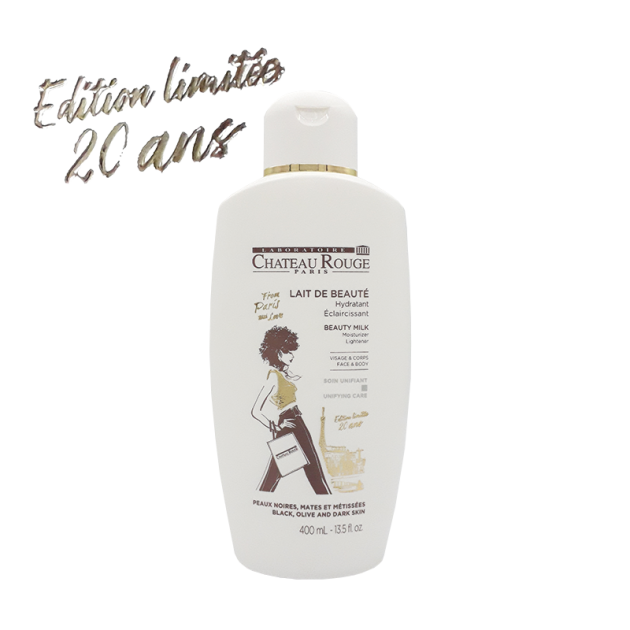 CHATEAU ROUGE Paris  LAIT de BEAUTÉ Éclaircissant.
