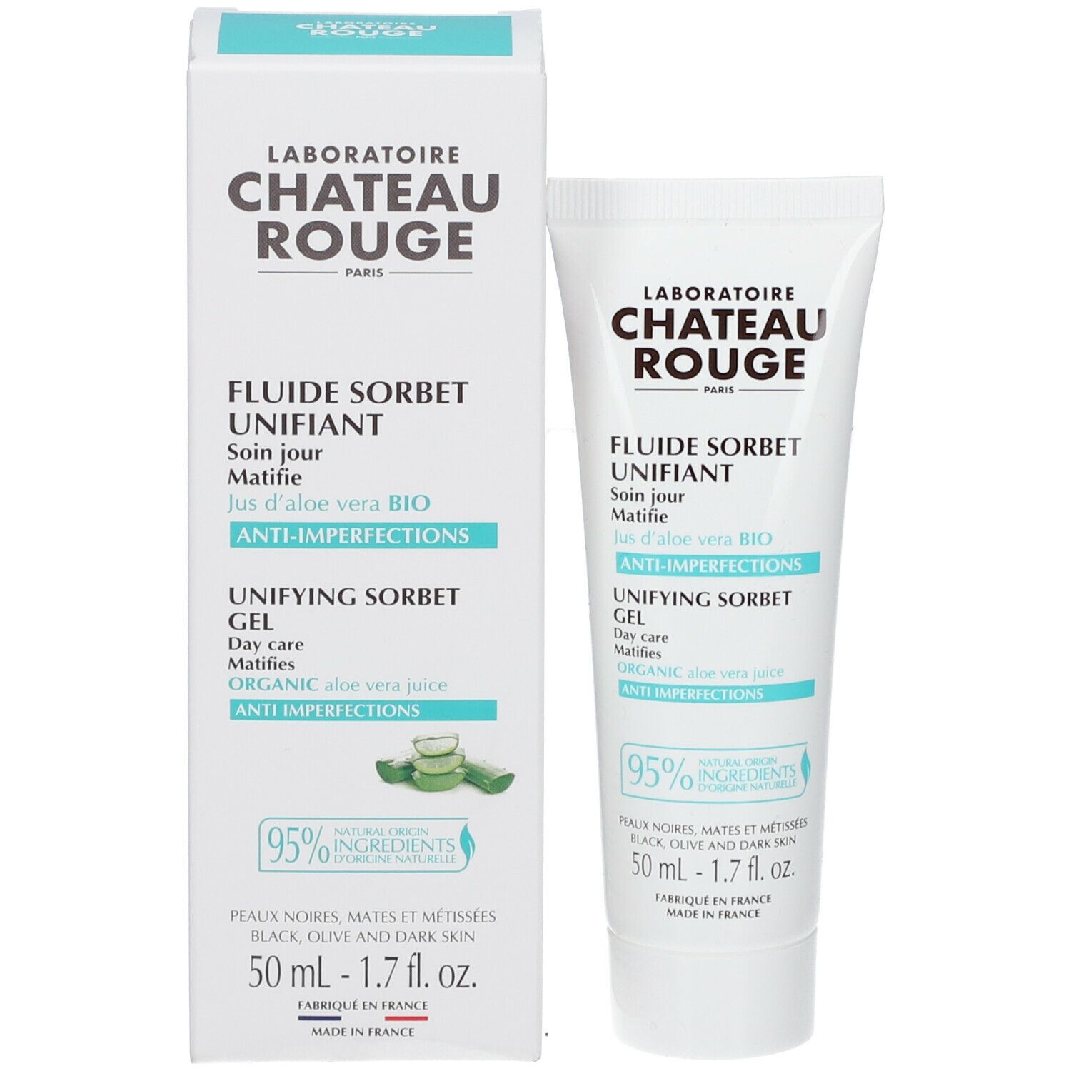 CHATEAU ROUGE PARIS FLUIDE SORBET UNIFIANT.
