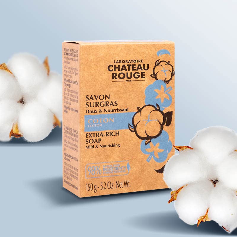 CHATEAU ROUGE PARIS SAVON SURGRAS COTON. CHATEAU ROUGE PARIS SAVON SURGRAS COTON.