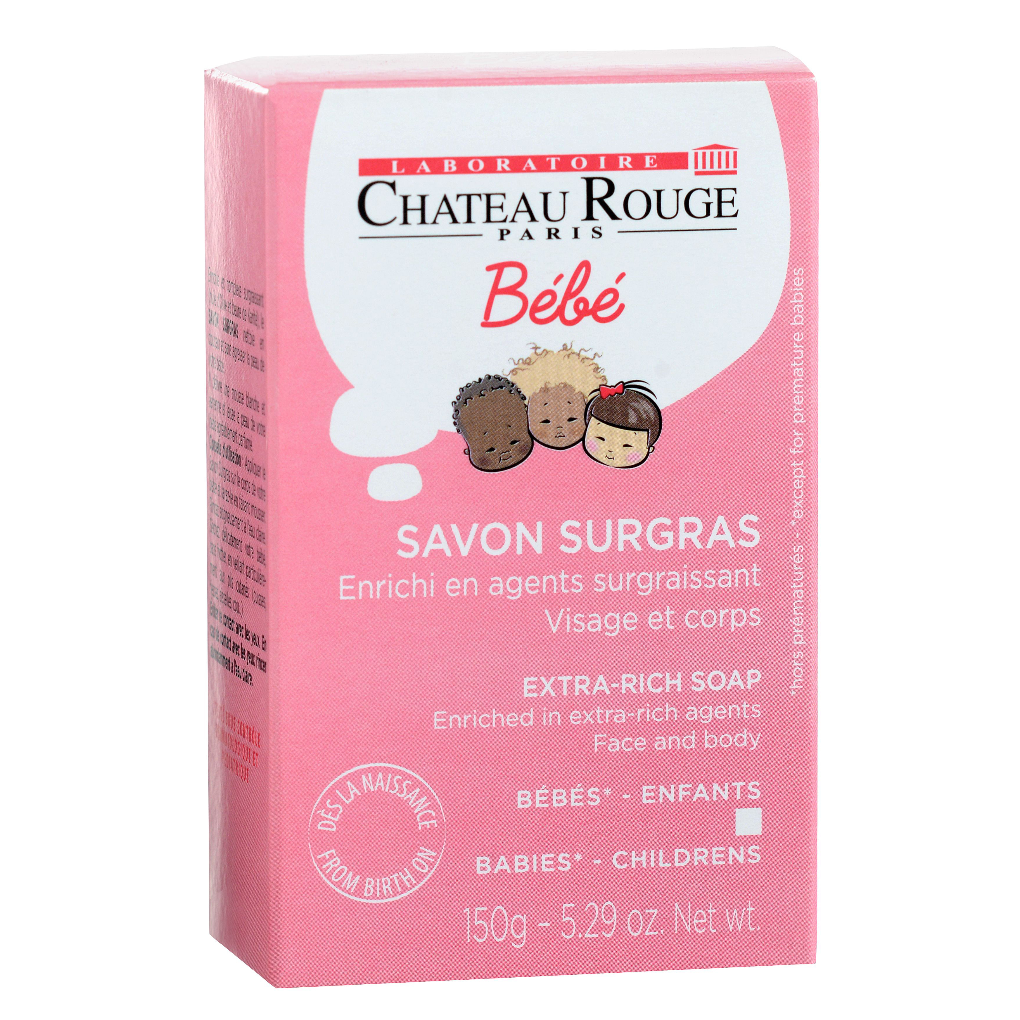 CHATEAU ROUGE BÉBÉ SAVON SURGRAS.
