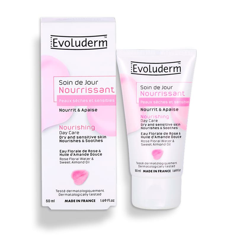 EVOLUDERM® SOIN DE JOUR NOURRISSANT.