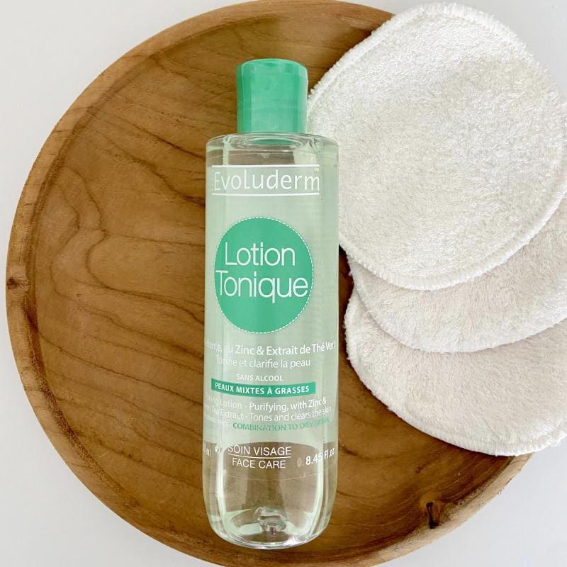 EVOLUDERM® PEAUX MIXTES À GRASSES LOTION TONIQUE.