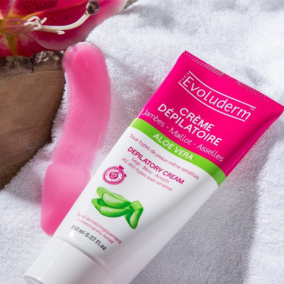 EVOLUDERM® CRÈME DÉPILATOIRE.