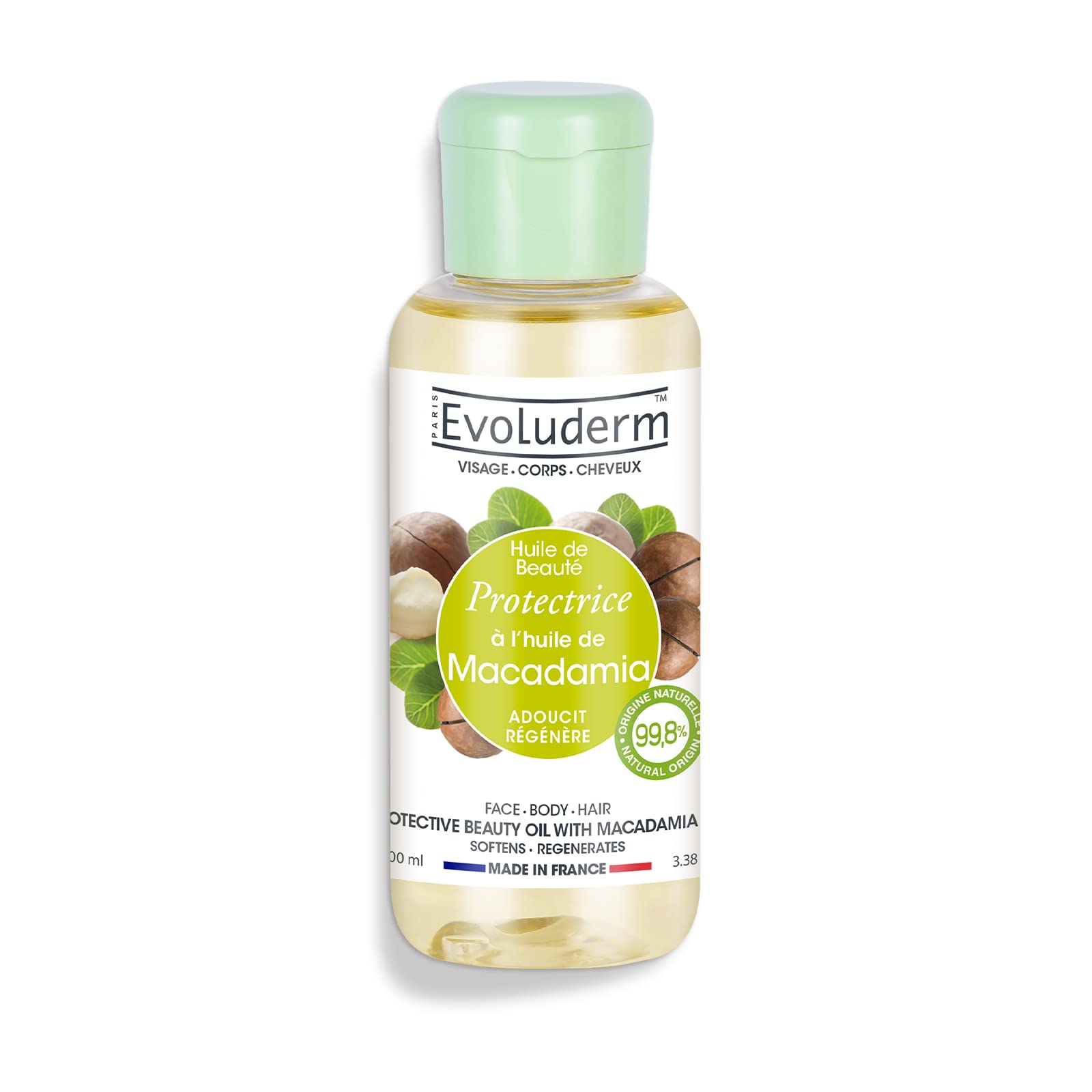 EVOLUDERM® HUILE PROTECTRICE DE MACADAMIA.