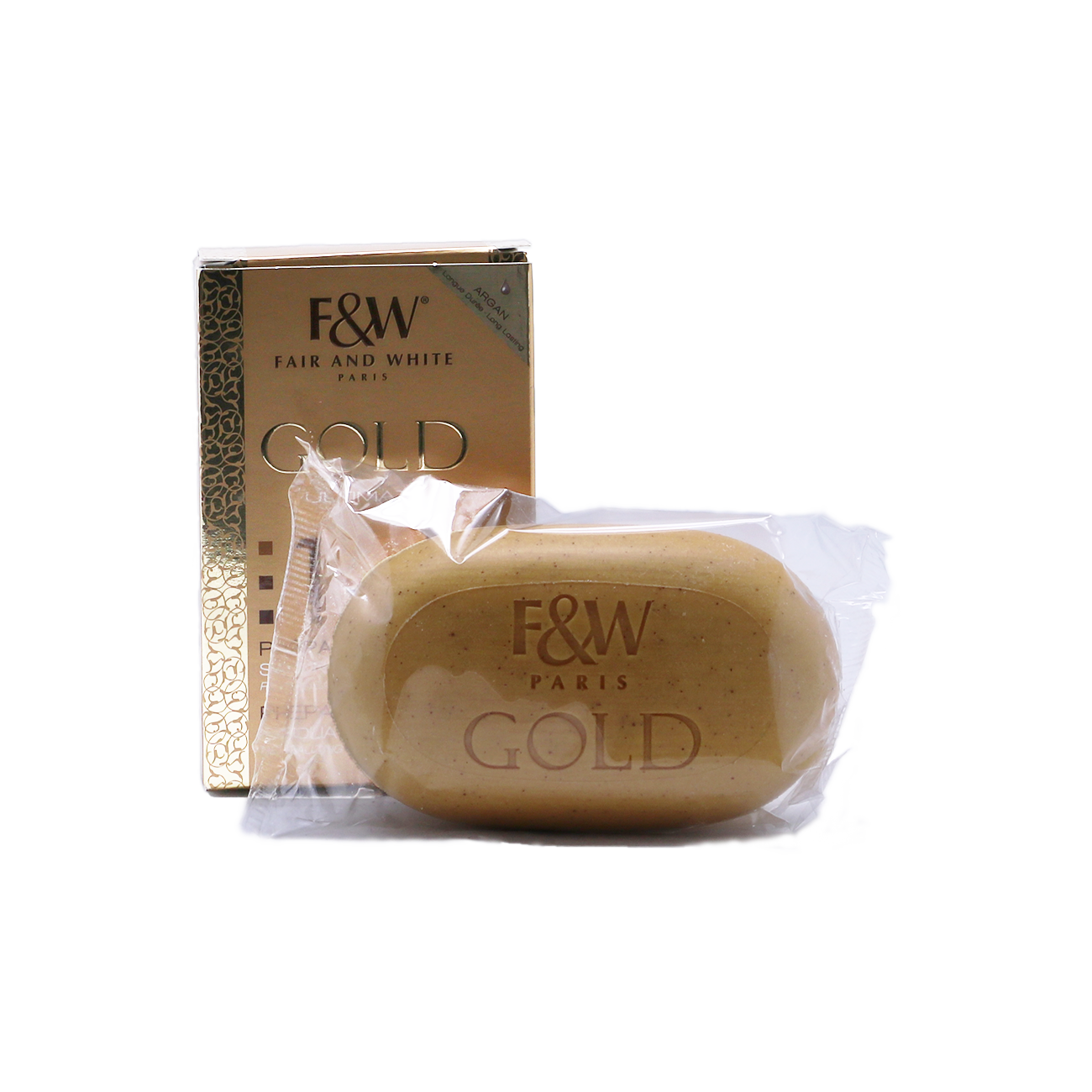 F&W® GOLD ULTIMATE SAVON ARGAN Exfoliant.