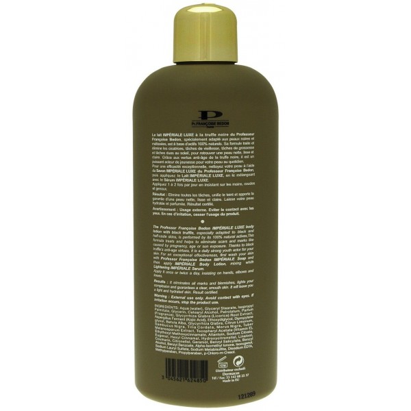 Pr. BEDON® IMPÉRIALE LUXE LAIT Éclaircissant Anti-Age.