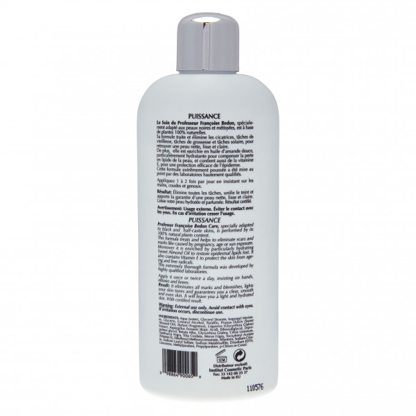 Pr. BEDON® PUISSANCE LAIT Éclaircissant. Pr. BEDON® PUISSANCE LAIT Éclaircissant.