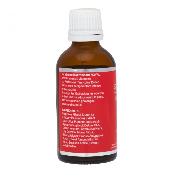 Pr. BEDON® ROYAL LUXE SÉRUM Éclaircissant. Pr. BEDON® ROYAL LUXE SÉRUM Éclaircissant.