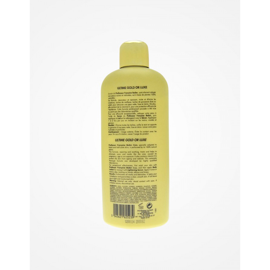 Pr. BEDON® ULTIME OR LUXE LAIT Éclaircissant. Pr. BEDON® ULTIME OR LUXE LAIT Éclaircissant.