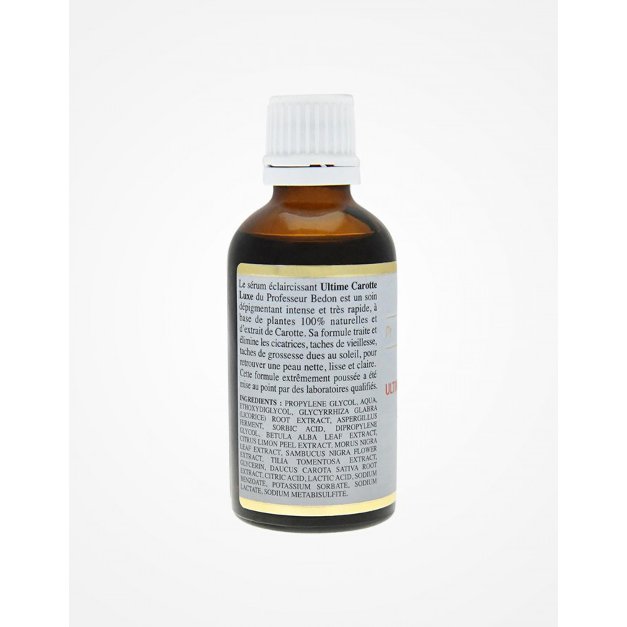 Pr. BEDON® ULTIME CAROTTE LUXE SÉRUM Éclaircissant.