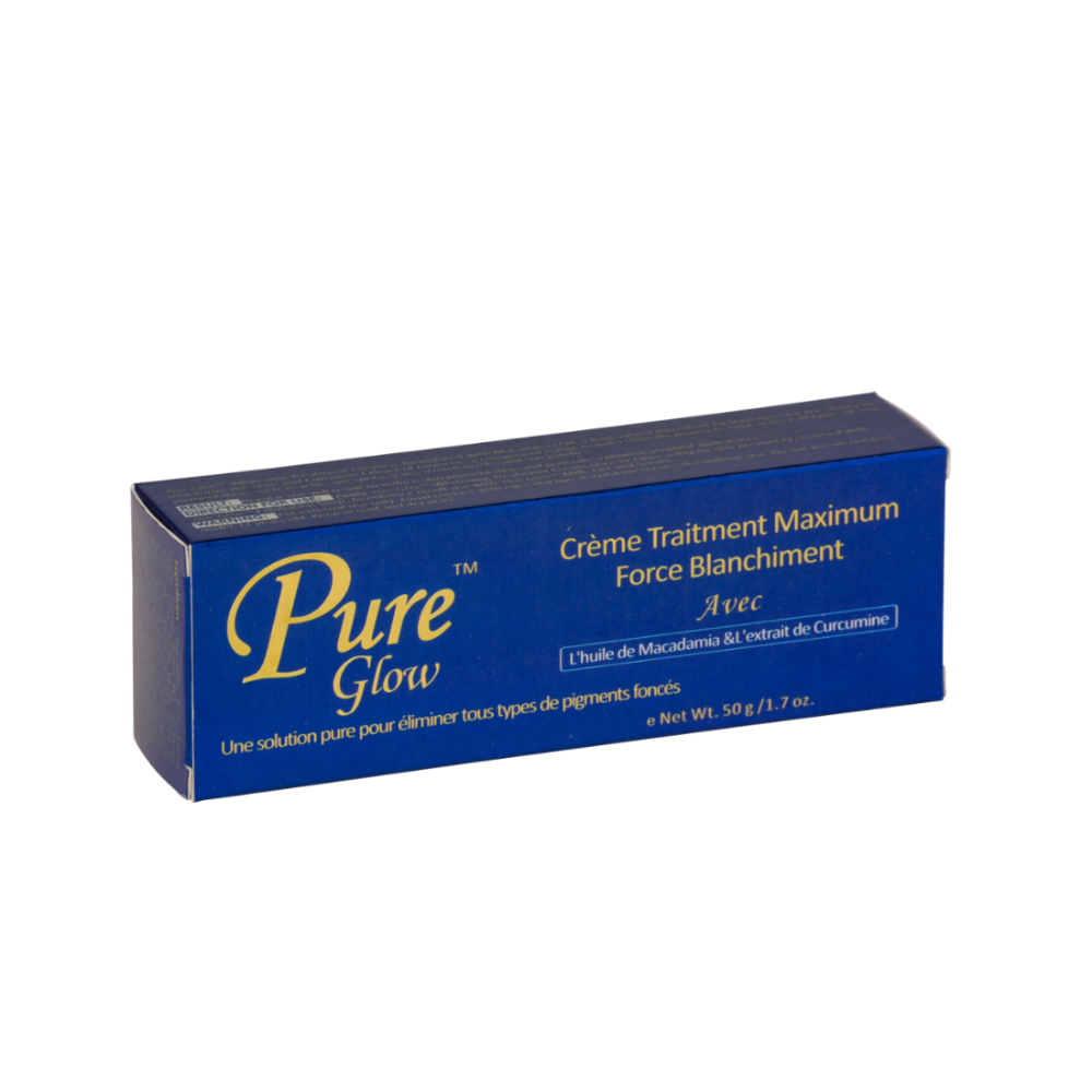 PURE GLOW ® CREME Traitement Maximum Force Blanchiment. PURE GLOW ® CREME Traitement Maximum Force Blanchiment.
