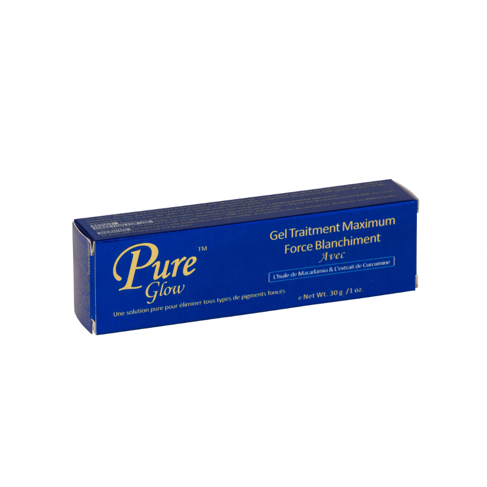 PURE GLOW ® GEL Traitement Maximum Force Blanchiment. PURE GLOW ® GEL Traitement Maximum Force Blanchiment.