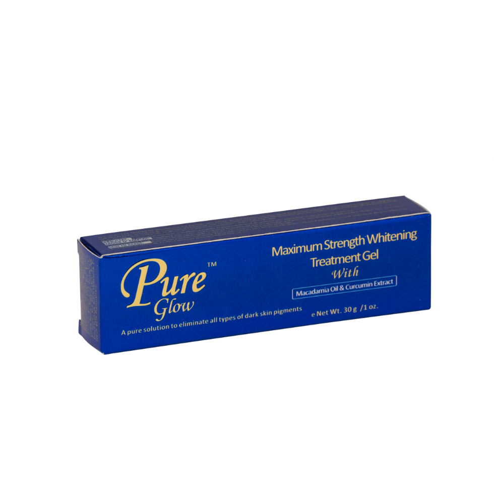 PURE GLOW ® GEL Traitement Maximum Force Blanchiment. PURE GLOW ® GEL Traitement Maximum Force Blanchiment.