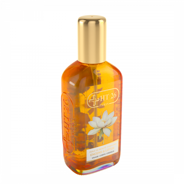 HT26 ® HUILE de MASSAGE ENCENS & LOTUS.