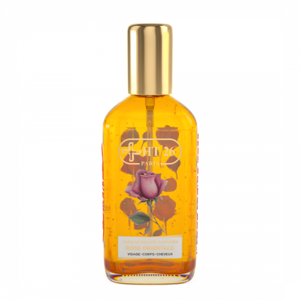 HT26 ® HUILE de MASSAGE ROSE ORIENTALE.