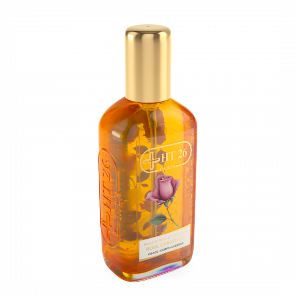 HT26 ® HUILE de MASSAGE ROSE ORIENTALE.