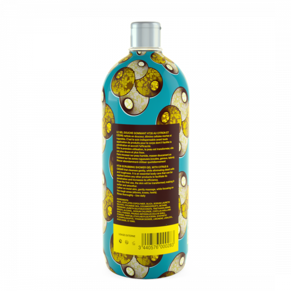 HT26 ® WAX CITRON & CÈDRE SCRUBBING SHOWER GEL.