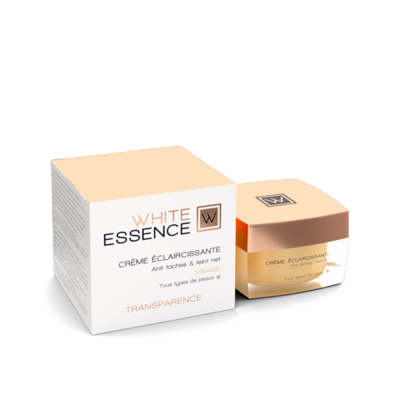 WHITE ESSENCE® TRANSPARENCE CRÈME ÉCLAIRCISSANTE. WHITE ESSENCE® TRANSPARENCE CRÈME ÉCLAIRCISSANTE.