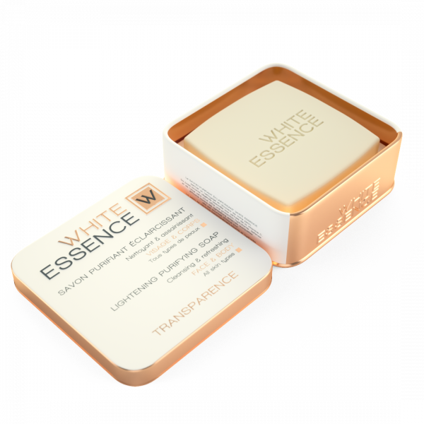 WHITE ESSENCE® TRANSPARENCE Lightening Purifying SOAP. WHITE ESSENCE® TRANSPARENCE Lightening Purifying SOAP.