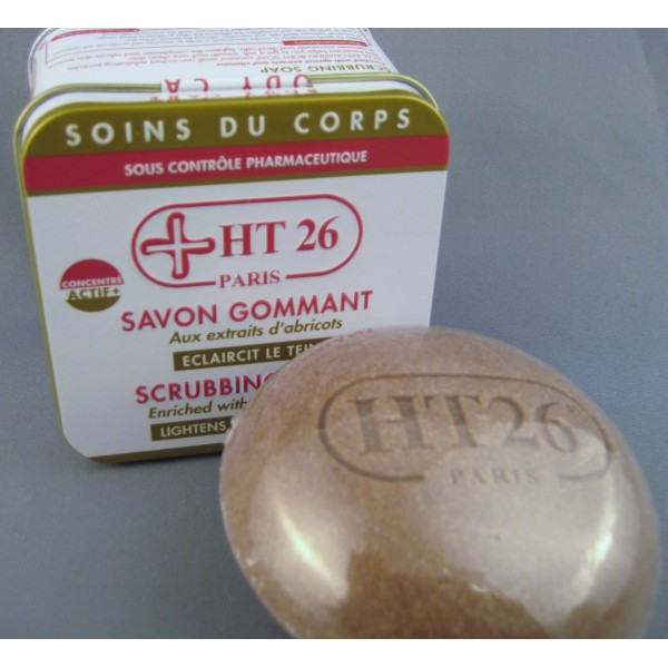 HT26 PARIS ® SAVON Gommant aux extraits d’abricots. HT26 PARIS ® SAVON Gommant aux extraits d’abricots.