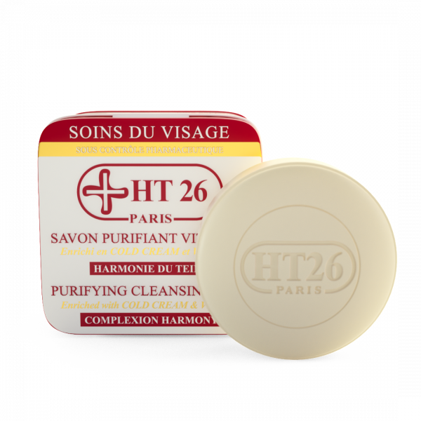 HT26 PARIS ® Savon Purifiant enrichit en Cold Crème.
