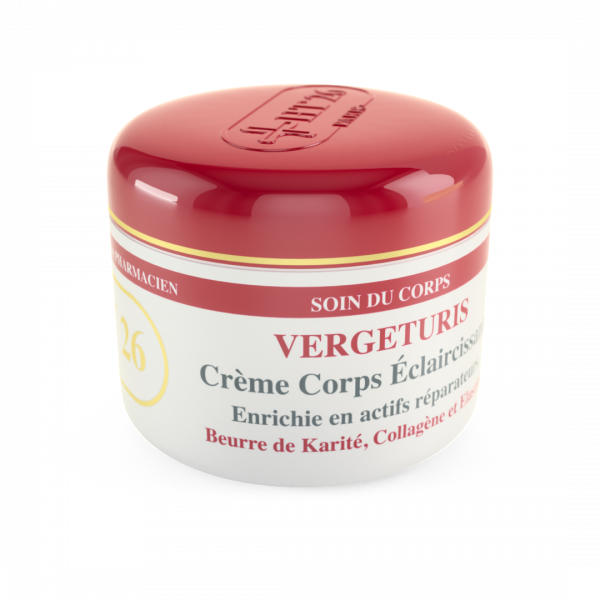 HT26 ® VERGETURIS CRÈME Corps Éclaircissante. HT26 ® VERGETURIS CRÈME Corps Éclaircissante.