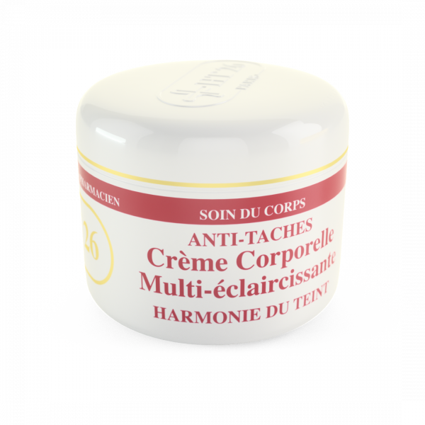 HT26 ® ANTI-TACHES CRÈME Corporelle Multi-Éclaircissante.