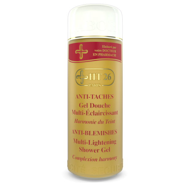 HT26 ® ANTI-TACHES Gel Douche Multi-Éclaircissant.