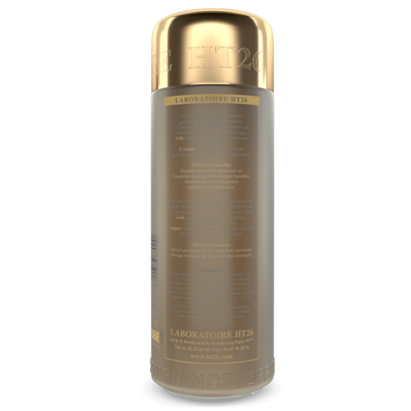 HT26 ® OR & ARGAN GEL Shower Shyny Gold. HT26 ® OR & ARGAN GEL Shower Shyny Gold.