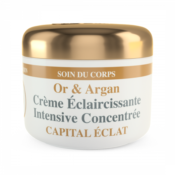 HT26 ® OR & ARGAN CRÈME Éclaircissante Intensive Concentrée.
