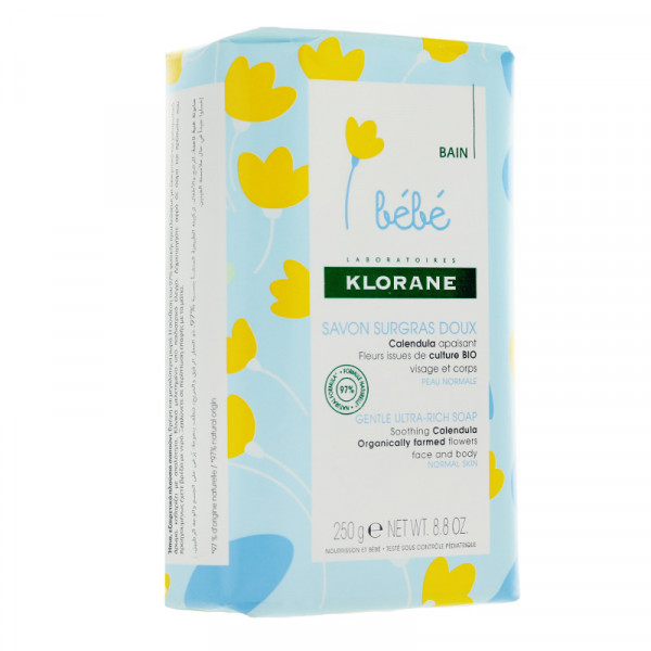 BÉBÉ KLORANE ® SAVON Surgras Doux. BÉBÉ KLORANE ® SAVON Surgras Doux.