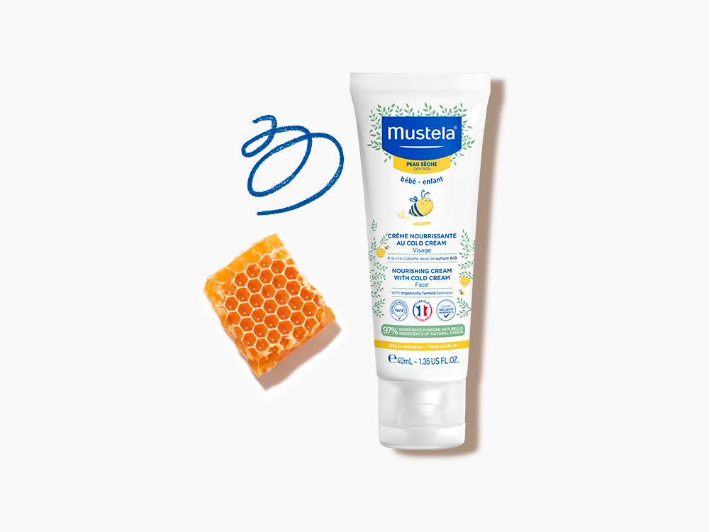 MUSTELA LAIT NOURRISSANT AU COLD CREAM.
