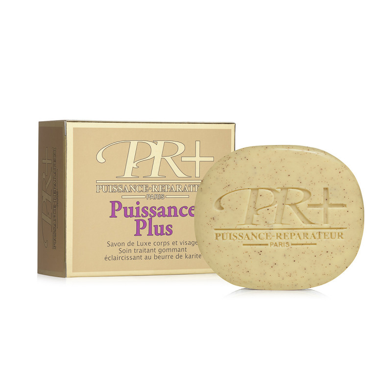 PR+® Puissance Plus SAVON de luxe corps et visage.  