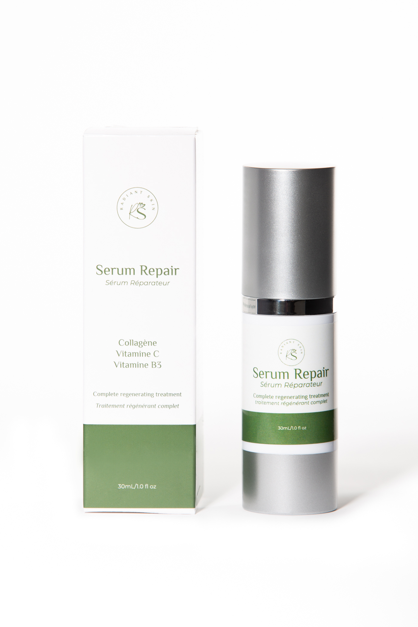 RADIANT SKIN® SÉRUM RÉPARATEUR.