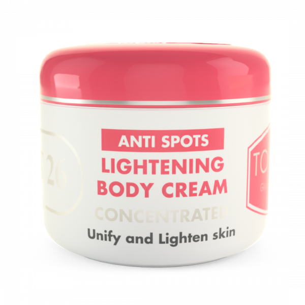 TOPSYGEL ® ANTI SPOTS Lightening Body CREAM. TOPSYGEL ® ANTI SPOTS Lightening Body CREAM.