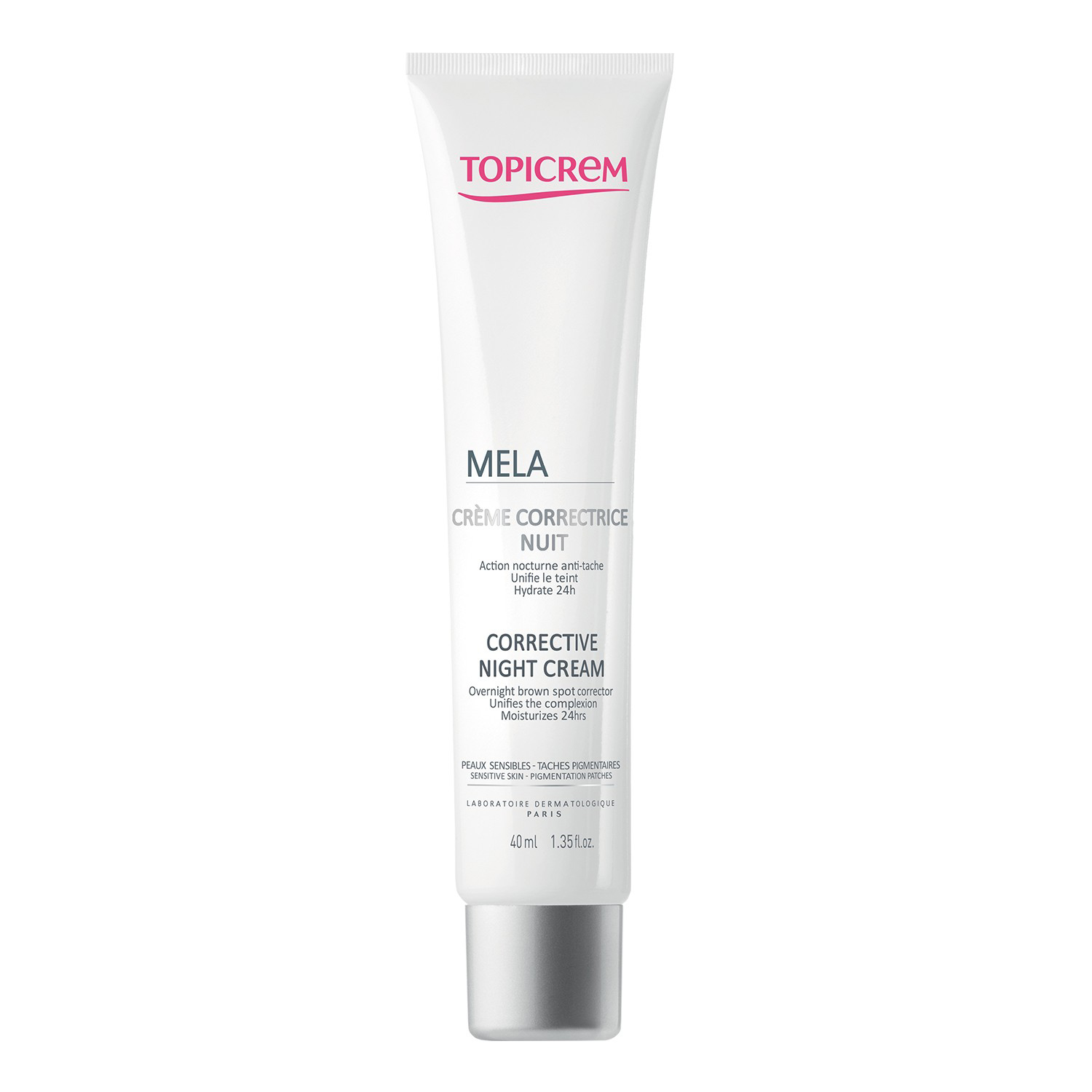 TOPICREM MELA® CRÈME NUIT ANTI-TACHES. TOPICREM MELA® CRÈME NUIT ANTI-TACHES.